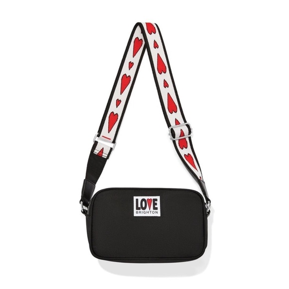 Brighton Handbags - NWT Brighton Love Essentials Black Crossbody Bag